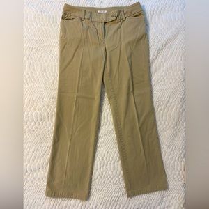Jones New York Sport Stretch Khaki Pants Size 10